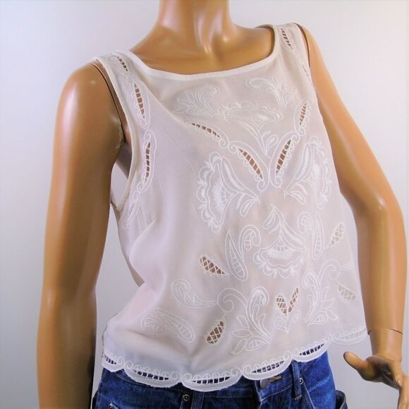 White Open Back Top You Are Not Alone - Picture 7 of 8